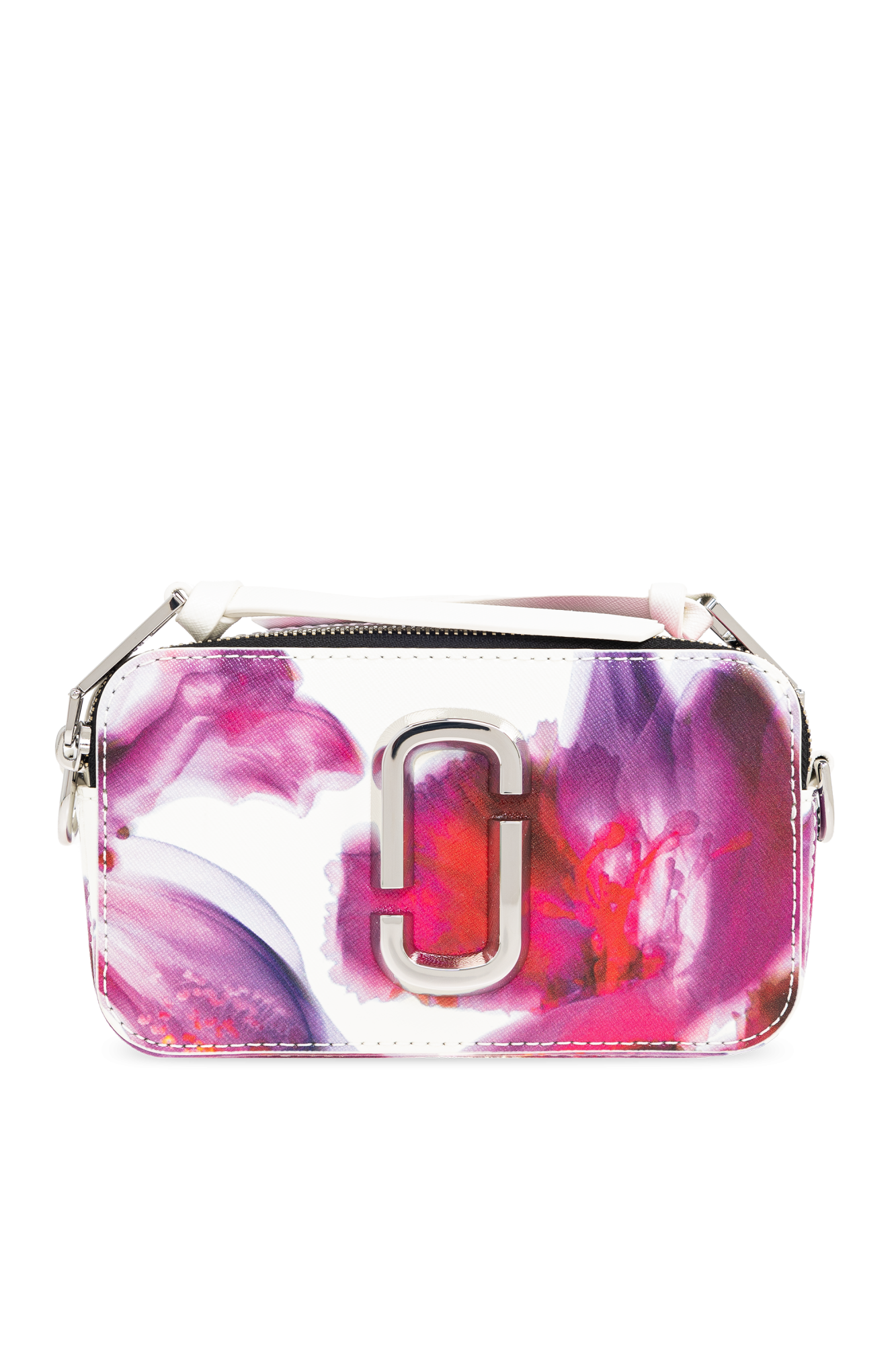 Pink The Future Floral Snapshot Shoulder Bag Marc Jacobs